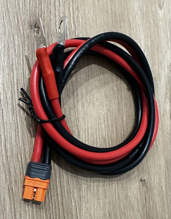 XT60i кабель живлення EcoFlow  від акумулятора 100 см 10AWG