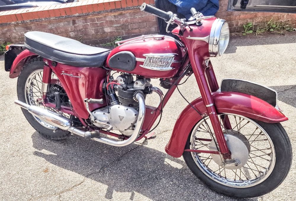 Triumph speed twin 350 3ta twenty one 1960  r.