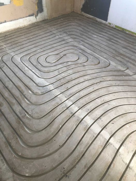 Frezowanie pod ogrzewanie podłogowe