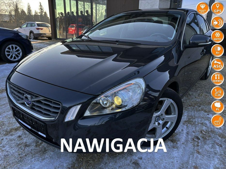 Volvo S60 S60 2.0D MOMENTUM automat 136KM BI-XENON navi SERWIS bezwypadek 2012