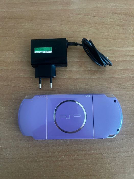 Sony PSP 3000 Lilac Purple Original + Carregador | Excelente Estado