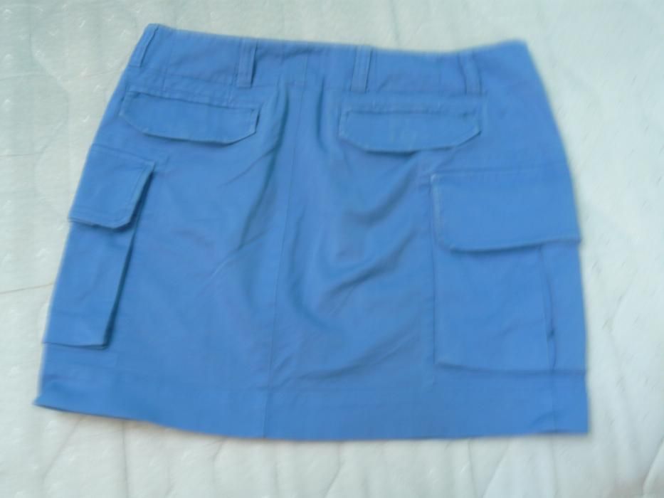 Ralph Lauren Sport spodnica bawelna niebieska biodrowka