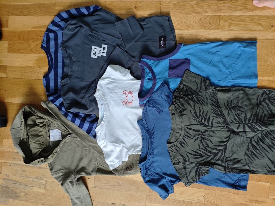 Ubrania chłopiec 110-116