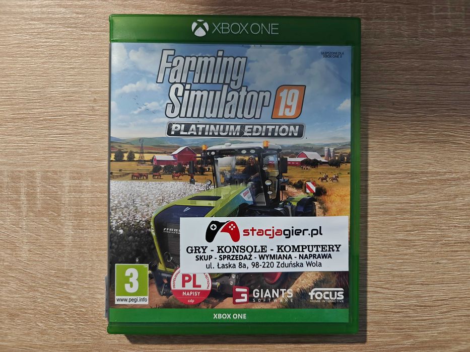 Farming Simulator 19 Platinum Edition PL Xbox One