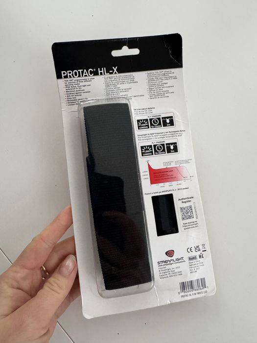 Тактичний ліхтар Streamlight ProTac HL-X, 1000 Lm, Black