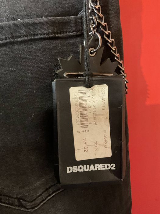 Скинни джинсы Dsquared2