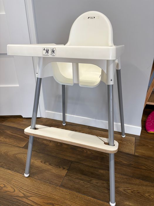 Krzesło do karmienia Ikea Antilop z podnóżkiem