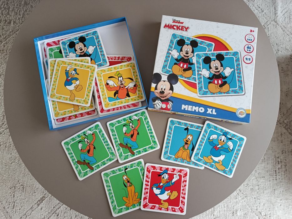 Puzzle i gra memory dla dzieci 2 szt