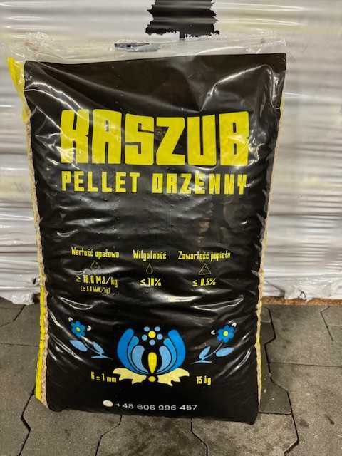 Pellet KASZUB A1 100% Sosna. Super jakość = dobra cena!!!