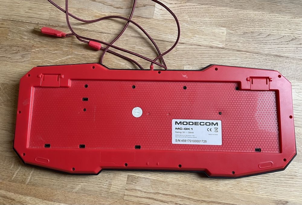 Klawiatura gamingowa MODECOM Volcano MC-GK1 jak nowa