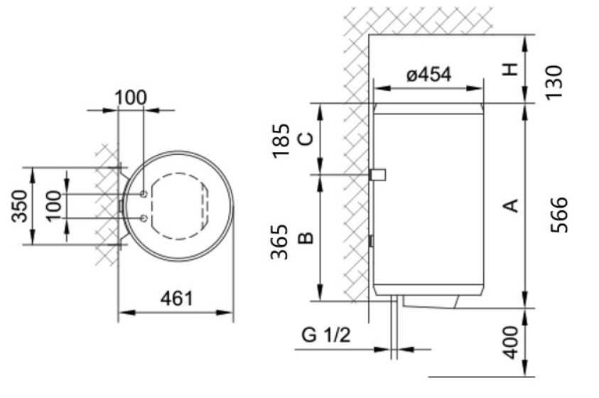 Бойлер Gorenje GBF-50E v9 (водонагрiвач)