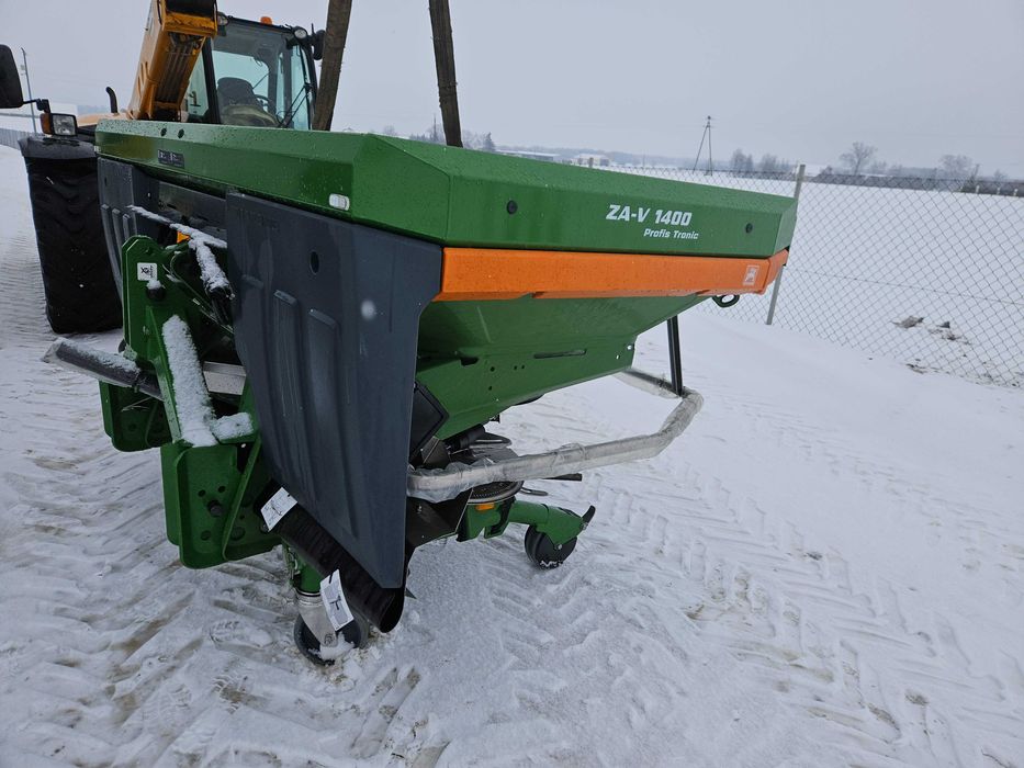 Rozsiewacz siewnik do nawozu Amazone ZA-V 1400 Super Profis Tronic ISO