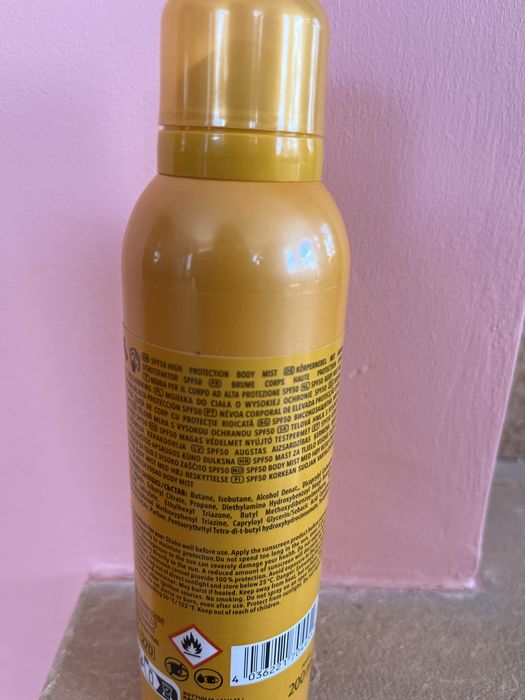 Mgiełka do ciała SPF 50