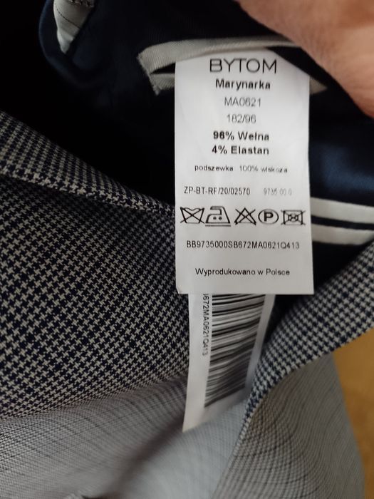 Garnitur męski Bytom