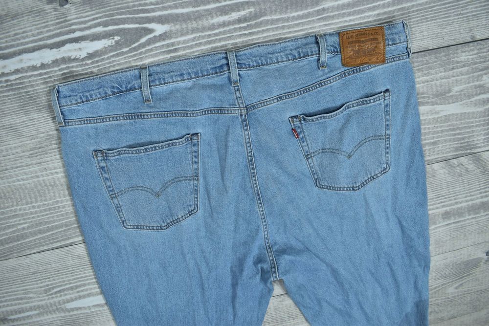 Levis 511 Męskie Spodnie Jeansowe Jeansy W50 L34 Plus Size