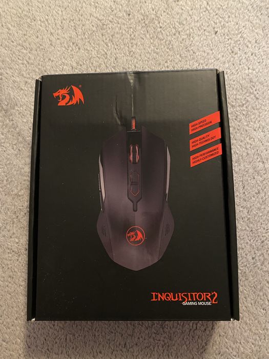 Мишка компʼютерна Redragon Inquisitor 2 USB Black