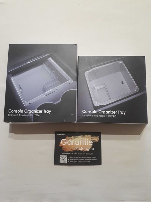 Лоток-органайзер для центральноіі консолі Tesla Model 3 (2024+)