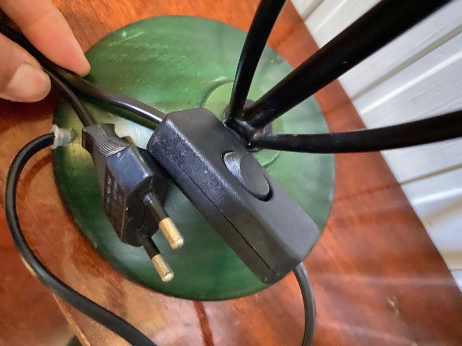 Candeeiro vintage em ferro