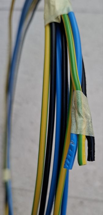 Fio eléctrico de cobre 2,5mm