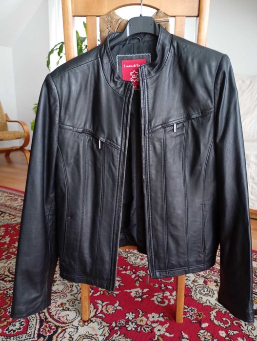 Kurtka skórzana damska