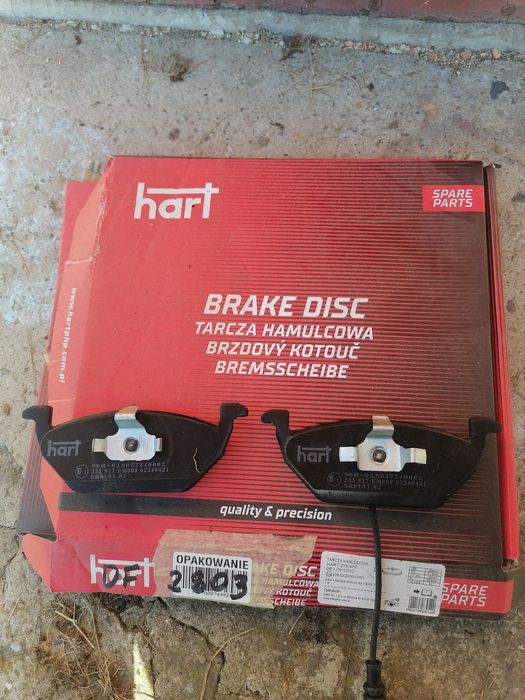 Tarcza hamulcowa skoda fabia + klocki