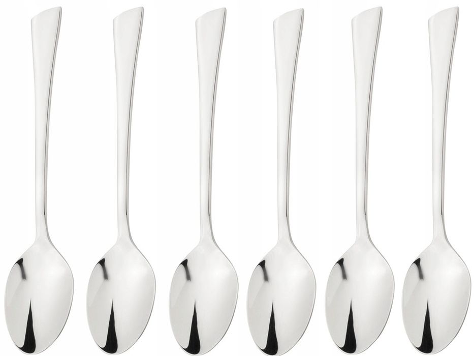 łyżeczki deserowe do herbaty połysk 6szt. jakość