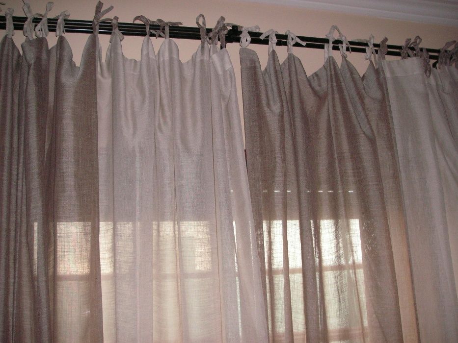 Cortinados Linho (Dois) - Lisos