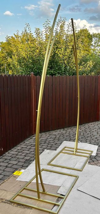 Stelaż stojak łuki tło scianka dekoracyjna