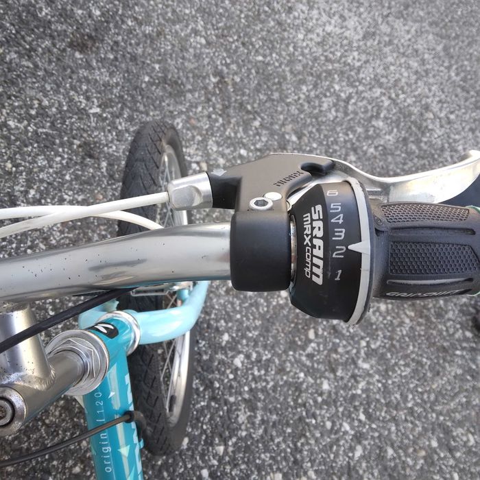 Bicicleta Btwin Trekking Original 120 polegadas Azul