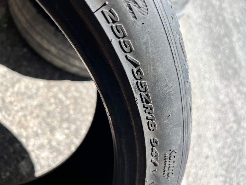 255/35/18 Hankook 2 pneus