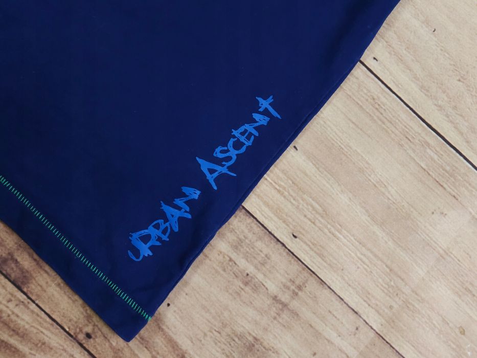 MAMMUT Urban Ascent Koszulka T-Shirt Granatowa Logo r. S