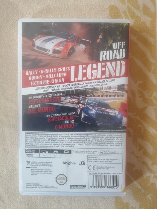 V rally 4 - switch