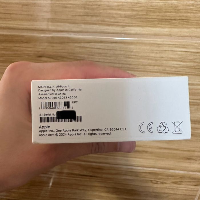 Apple Airpods 4 нові, оригінал