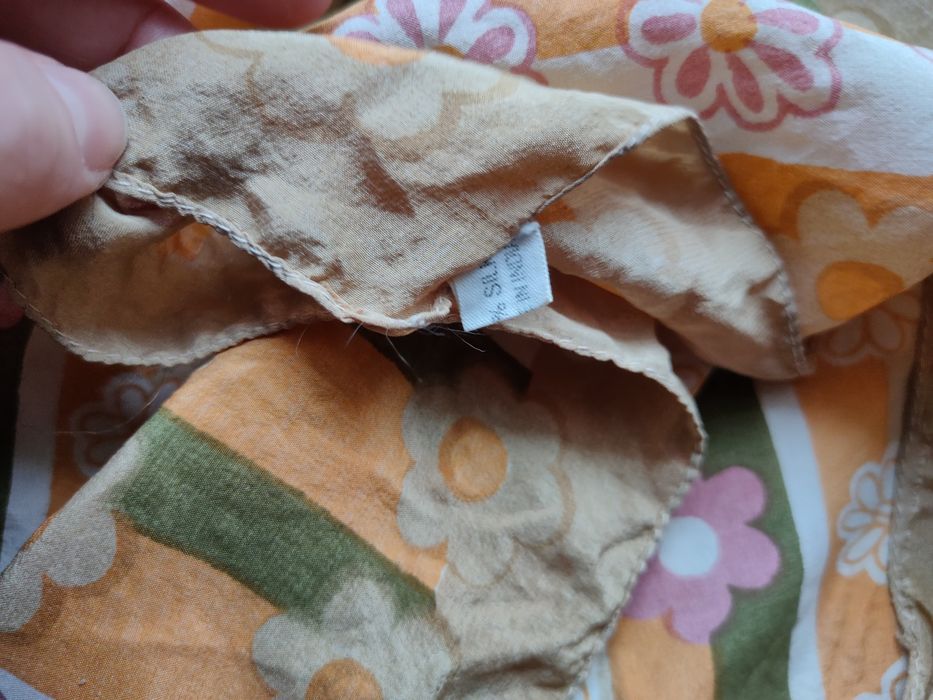 Apaszka 100% silk jedwab chustka