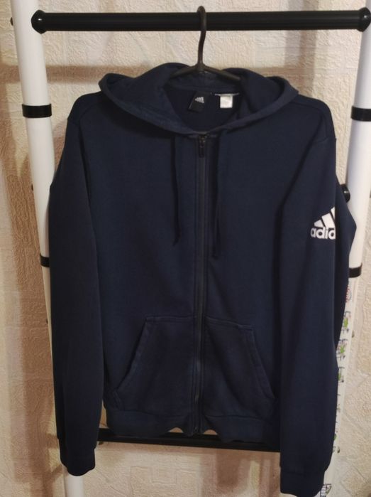 Толстовка ( худі) Adidas для підлітка на блискавці