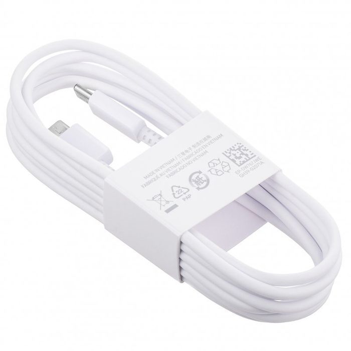 Oryginalny Kabel Samsung EP-DW767JWE Usb-C - Usb-C 25W 3A 1.8m biały