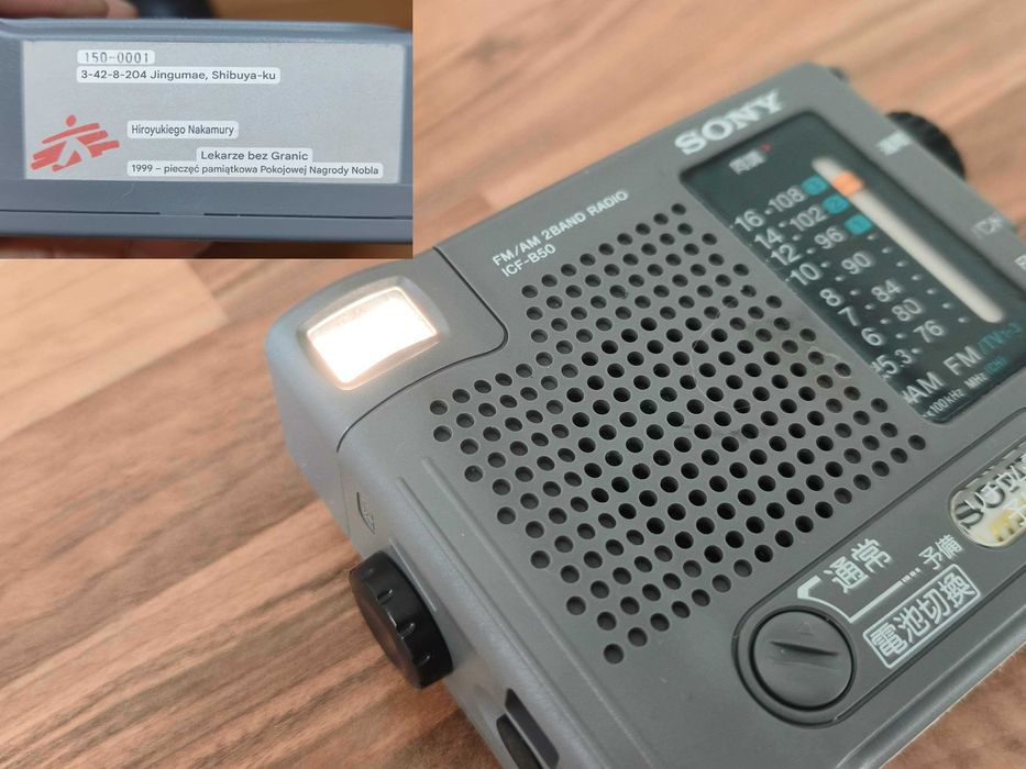 Radio SONY ICF-B50