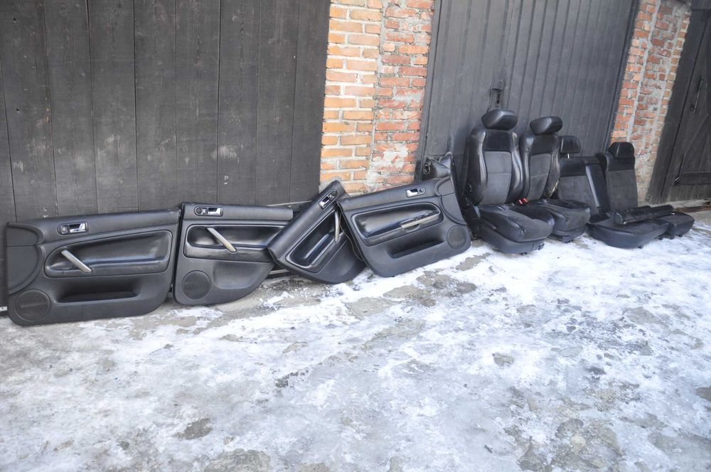 Passat B5 Skóra Alcantara Boczki Podłokietnik Roleta