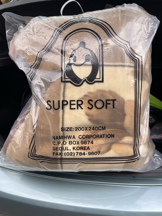 Покрывало-плед тёплое. Корея