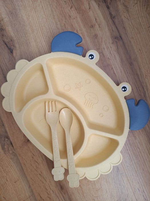 Дитячий бамбуковий посуд