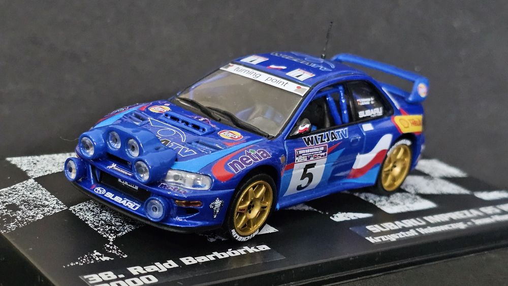 rally cars subaru - przedmioty kolekcjonerskie | OLX Antyki