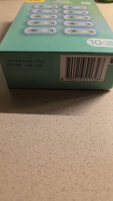Gillette extra smooth xl