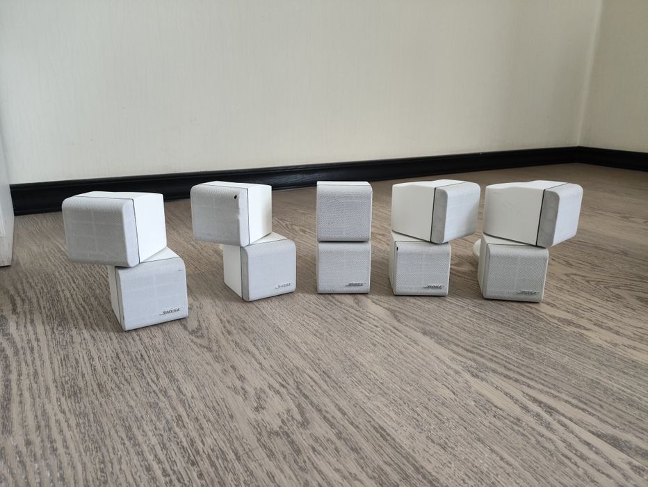Колонки-сателіти Bose Lifestyle Acoustimass Double Cube White 5x