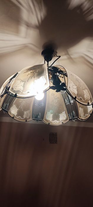 Lampa plus kinkiety
