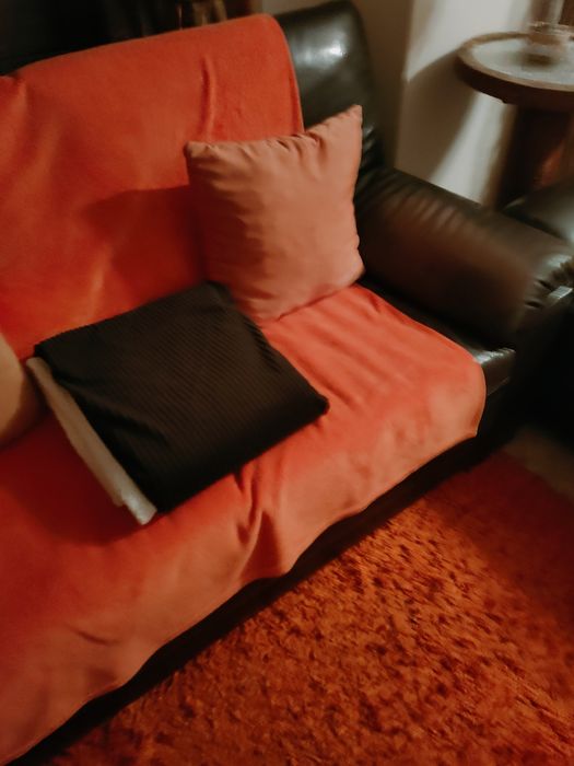 Sofás de 2 e 3 lugares couro