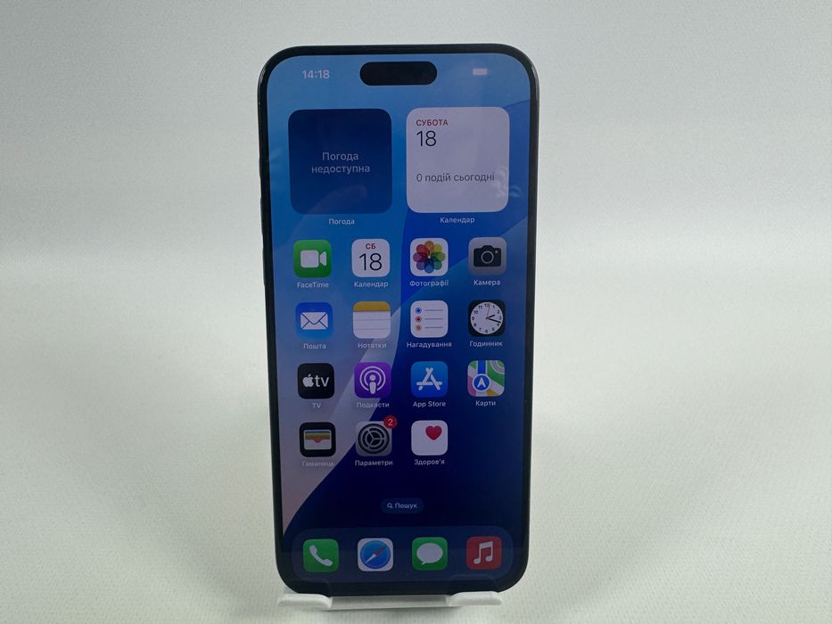 iPhone 15 Pro Max 512GB eSIM Black Titanium MU6A3 Магазин Гарантія 90