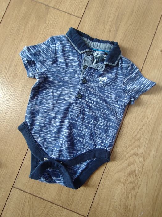 Zestaw 4 szt body z krótkim rękawem r. 68 dla chlopca