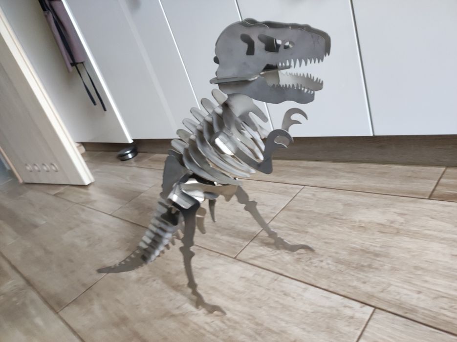 Dinozaur 3D Metal Duży