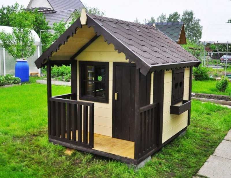 Будинок для дітей. Детский деревянный домик. Детский домик из дерева
