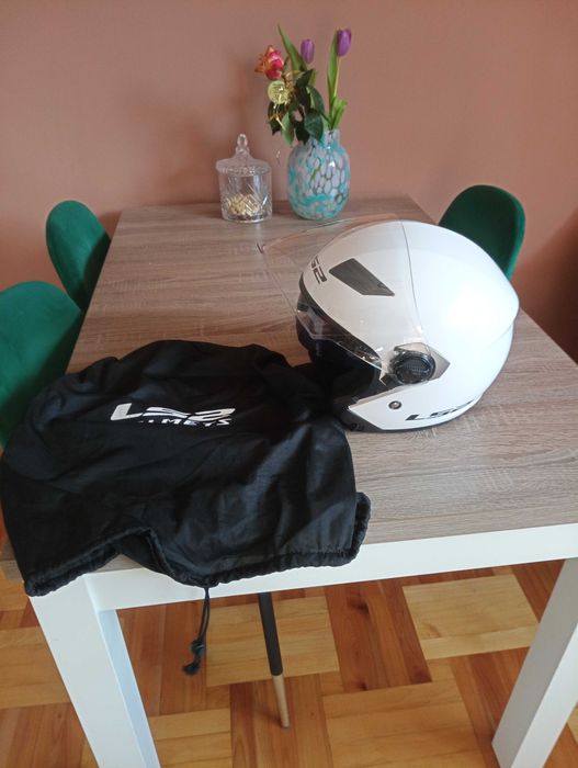 Kask na motor damski
